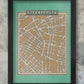 Liverpudlia - Famous Names Street Map Print