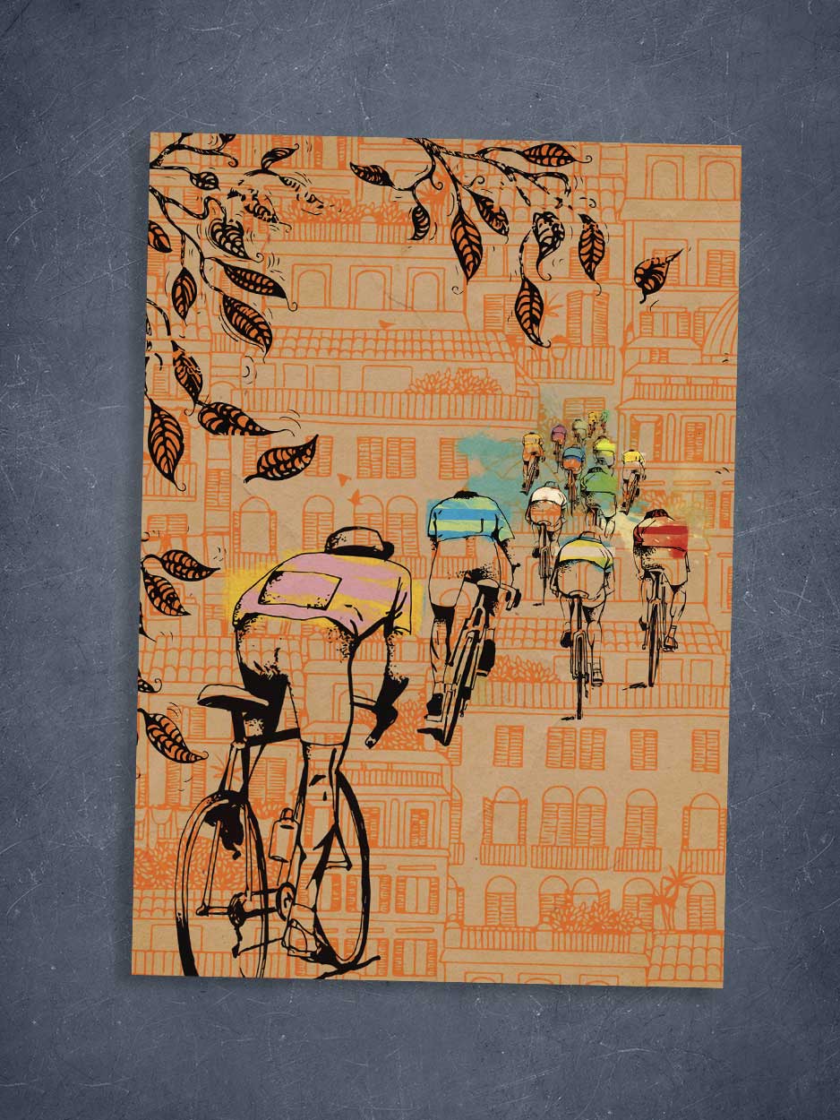 Lombardia cycling card