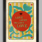 James Joyce Love Loves To Love Love poster print