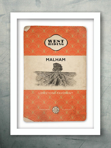 Malham Limestone Pavement Yorkshire poster print