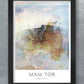 Mam Tor abstract poster print