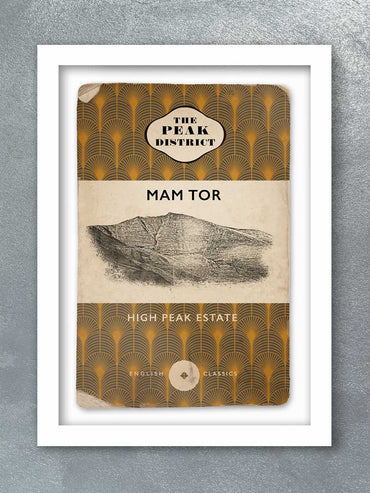Mam Tor Peak District poster
