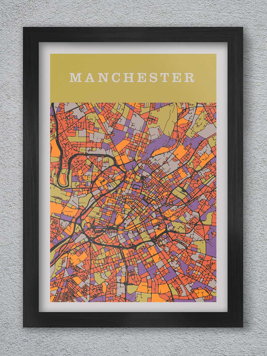Manchester Street Art - Poster print