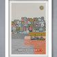 Cornish fishing port poster of Mevagissey