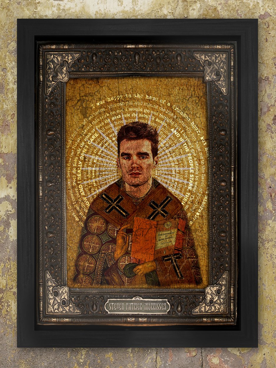 Morrissey Icon Poster