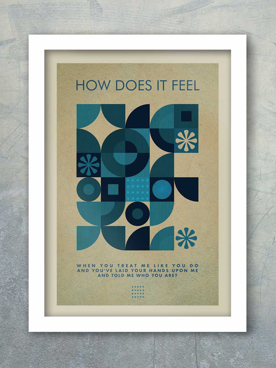 Blue Monday New Order poster