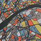 Newcastle street map poster