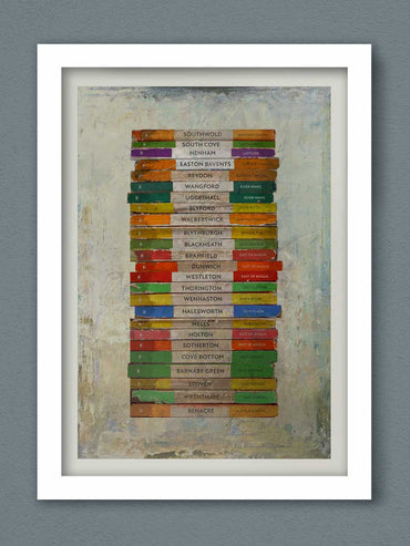 Southwold and villages print