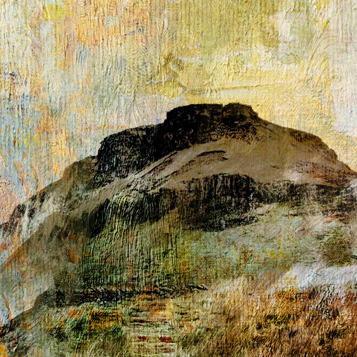 Pen Y Ghent - Yorkshire Dales Abstract print