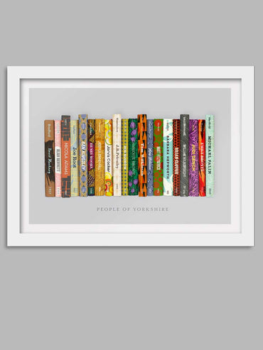 People of Yorkshire - Poster Print. Yorkshire poster.