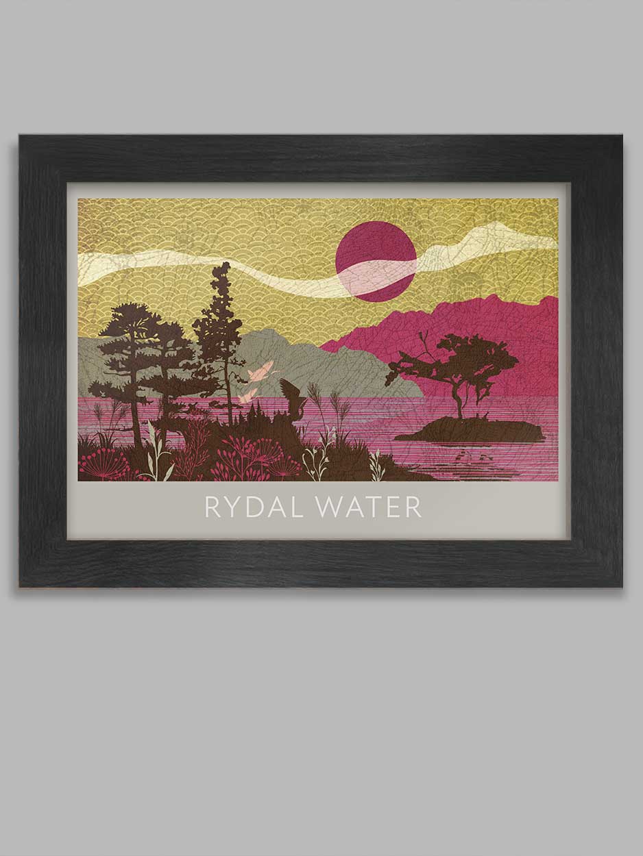 Rydal Water A4 poster