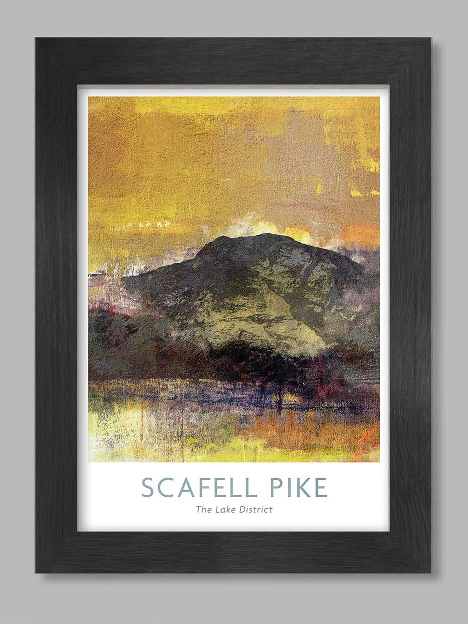 scafell pike poster
