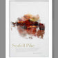 Scafell Pike Lake District Poster
