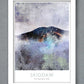 skiddaw lake district poster