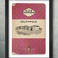 Southwold Beach Huts -  Vintage Book Cover Poster Print