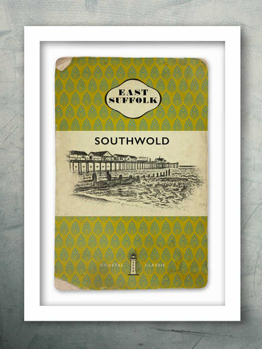 Southwold book jacket style print
