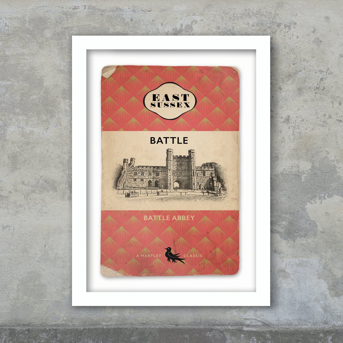sussex themed poster print