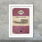 sussex retro style print