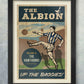 west bromwich albion match day programme style football poster