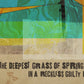 Elbow song The Birds Music quote poster print image detail