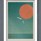 The Dive modernist poster print