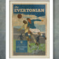 Everton retro style football poster print