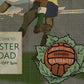 GGTTH - Hibernian, The Hibees vintage style football poster.