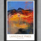 langdale Pikes Lake District print