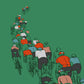 The Peloton - Cycling Poster Print Posters The Northern Line 