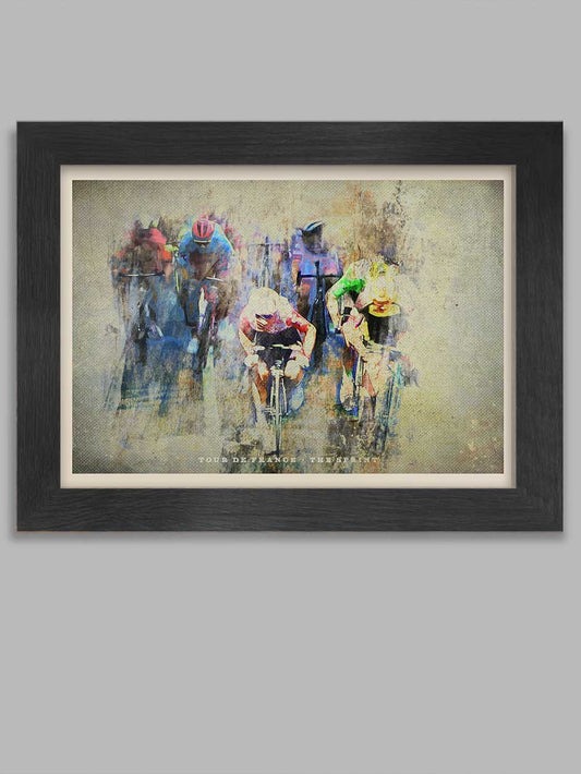 The sprint A4 cycling poster