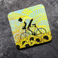 the yellow jersey coaster