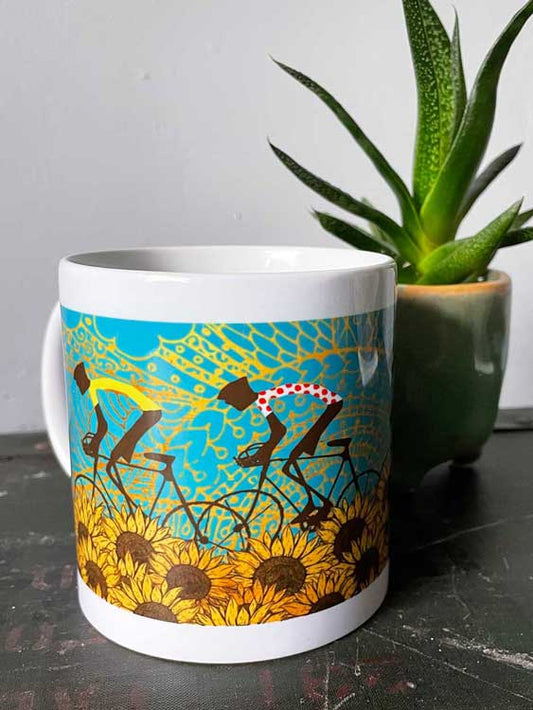 Tour de France Cycling mug