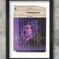 Transmission - Joy Division Book Jacket Print. Inspired by the old retro Penguin book covers