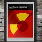 Vuelta a España - Geometric Styled Cycling Poster Print. The Vuelta, one of the big three Grand Tours.