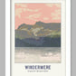 Windermere Lake District Poster - England's largest Lake