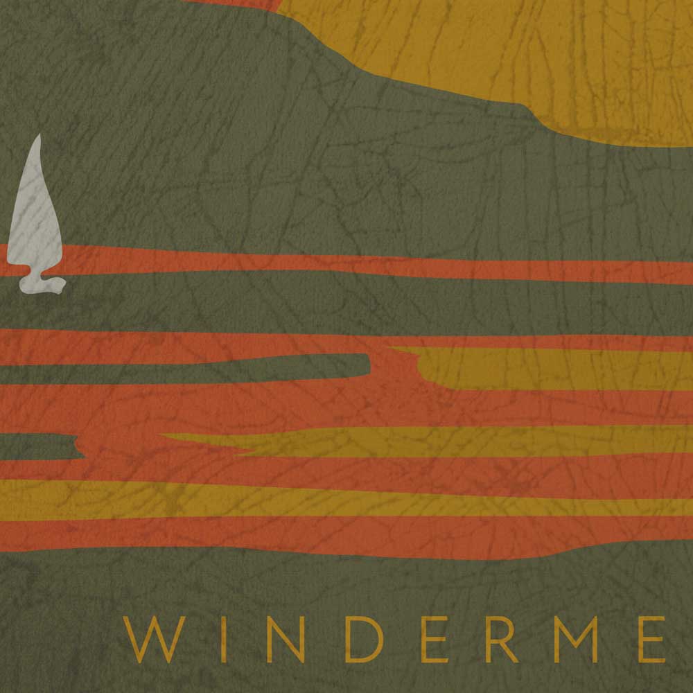 Lake Wndermere poster print