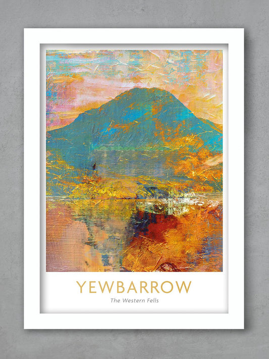 Yewbarrow Lake District Poster